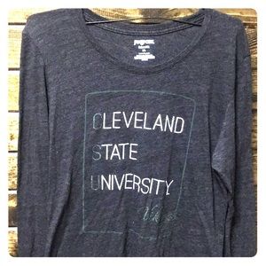 Cleveland State University Long Sleeve Tee
